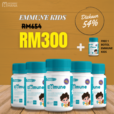 EMMUNE KIDS - 5 UNIT & FREE 1 UNIT