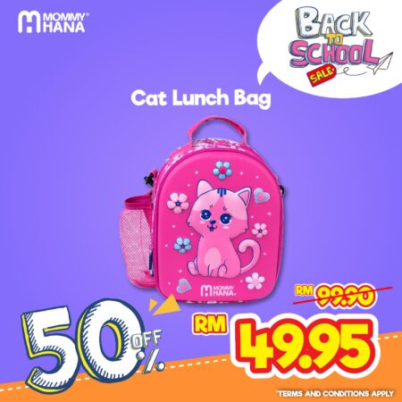 BACK TO SCHOOL (CAT LUNCH BAG)