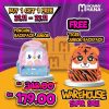 SAVE MORE BUY 1 FREE 1 – PENGUIN BACKPACK JUNIOR 1 UNIT FREE TIGER JUNIOR BACKPACK 1 UNIT